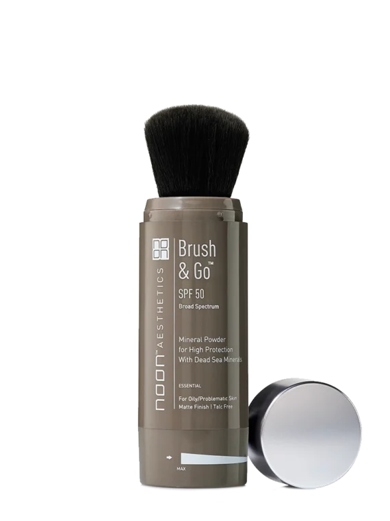 Brush&Go™ for Oily/Problematic Skin Mineral Power Brush Sun Protection - SPF 50